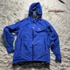 Diseñadores marca chaquetas con capucha con capucha chaqueta de caplita para mujer azul xl lzv0