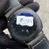 Mens Wrist relógio Panerai Radiomir Series 45mm Manual Manual Causal Business Watch PAM00643 Cerâmica 45mm