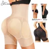 Nep -kont sexy butt lifter shaper hoge taille slanke heup hip tillen lichaamshapers met heupen met heupen gevulde shapewear control slipje voor vrouwen 240426