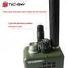 Tacsky et PRC 152 152A Radio militaire Walkietalkie Modèle de diffusion virtuelle Box Harris Châssis 152A 240509