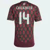 24/25 Mexico Copa America Raul Chicharito Soccer Jerseys 2024 2025Lozano Dos Santos H. Lozano Men Kids Football Shirts Uniformen Fans Player Versie