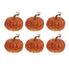 Fleurs décoratives 6 PCS Simulation mousse Pumpkin Dining Table Decor Simulate Desktop Party décor