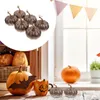 Dekorativa blommor 6 PCS Halloween Dekorationer Simulering Foam Pumpkin Hängande falska 8 cm Pumpkins Party Supplies