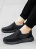 Men Women Running Shoes Comfort Slip-On Wear-Resistant Anti-Slip Red Grey Black Shoes Mens Trainers Sports Sneakers