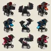 Strollers# 2024 New twin strollerbaby strollerfolding stroller Twins baby carriageDouble Seat stroller travel pushchair high landscape T240509