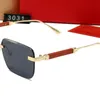 2024 Designer Luxury Men Role Classic Brand Retro Retro Femmes Lunettes de soleil Bands de lunettes Metal Sun Sun Glasses With Box Case 3031