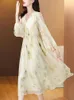 Lässige Kleider Frühling Sommer Silk Boho Frauen Mini Kleid 2024 V-Ausschnitt Langarm Korean Fashion Festa Luxo Prom Party Elegant