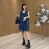 Women's Jumpsuits Rompers Denim Jumpsuits for Women Tops Oversized Casual Playsuits Vintage Loose Wide Leg Shorts Rompers One Piece Outfits Women Clothing Y240510