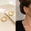 Orecchini geometrici per donne anelli metallici anelli anelli di anello amore per il cuore studentesse femminile classico classico minimalista BB orecchini 18k festa di gioielli eleganti