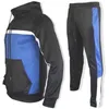 Tracksuit Men's Nake Tech Trapstar Track Suits Hoodie Europe American Basketball Football Rugby Tvådel med kvinnors långa ärm Hoodie Jacketbyxor Spring 2024