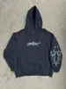 Jnco Hoodie Y2K Пуловая толстовка Streetwear Streetwear Hip Hop Letter Graphic Негабаритная капюшона.