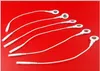 Hållbar medicinsk tiotalsenhet Elektrod Lead Wirescables för EMS Machinetens Lead Wire Adapters 2mm PIN till 35mm SNAP -anslutning5586350