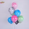 Party Decoration 10 tum 20/30 st Colorful Agate Marble Latex Balloons Helium Födelsedag Swedding Baby Shower Supplies