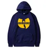 Sweats à capuche masculine Automne 2024 Nouveau Hip Hop Strtwear Fashion Hoody Wu Tang Graphic imprimé Flce Pullover Mend Mens Women Sweatshirts T240508