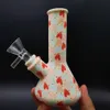 1PC水ギセルブラインドボックスシリコーン喫煙水パイプボンズシーシャUnbreakable Pipes Bongs