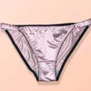 PALANTE FEMMES 2024 SEXY FEMMES SILK SATIN DAMES LINGENIE Sous-vêtements intimes Briefes Skin Association Soft G-strings Thongs