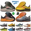 Nowe na zewnątrz trenerzy joggingowe buty do biegania Brooks Women Man Designer Sneakers Ghost 16 start 9 gliceryna 21 Niebieskie modne amortyzowanie oddychające wygodne wygodne