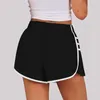 Dames shorts Sneldrogende stof Hoge taille Zomersporten voor het joggen van yoga tenniselastisch tailleband Quick Dry