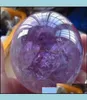 Kunst- en ambachten kunst geschenken Home Garden Natural Amethyst Quartz Stone Sphere Crystal Fluorite Ball Healing Gemstone 18mm20mm Gift 2604926