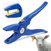Heatock kozie ucha szczypce pies króliki owiec owiec 001-500 nylonowy materiał owiec laserowy
