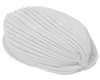 Newwomen Wrap Hat Stretchy Turban Head Band Yoga Hat Cap White2843770