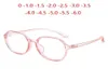 100 150 tot 600 schattige ovale myopes lunettes mode student minus graad diopter bril Blackpinktransparant frame sunglasse3057209