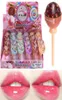 24st Box Candy Lip Gloss Transparent Mirror Lip Oil Fuktgivande reparation Plumping Lipgloss Sexiga läppar Plump Makeup Cosmetics238T8961643