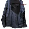 Ontwerpers Brand Windscheper Hooded Jackets ARCLT Lichtgewicht Jacket Men's Xlarge Black CH8C