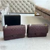 10A Mirror Quality Designers Womens Classic Flap Bag Mini Square Medium Double Bags Jubo Quilted Purse Maxi Leather Caviar Lambskin Handbag 240515