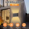 Wandlampe 6/12W LED LED INDOOR OUDDOOR LIGHT WASHERFORTES Veranda Korridor Zaun Aluminium warmes Bett