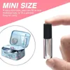 Storage Bottles 12PCS 6/8ML Plastic Lip Gloss Tube Containers Black Mini Empty Refillable Lipstick Lipgloss Sample Bottle