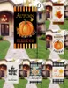 Halloween Garden Flag Autumn Pumpkin Printed Alphabet Garden Decoration Small Banner Festive Party Supplies9569352