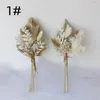 Dekorative Blumen Hochzeitsvorräte Pampas Herbst Dekor erhalten natürliche getrocknete Mini Bouquet Country Tischdekoration Accessoires