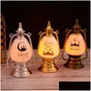 Autre organisation d'entretien ménager New Eid Moubarak a mené des lanternes à vent Ramadan Kareem Decoration pour la maison 2023 Parti musulman islamique DH5EL