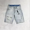 Herren Shorts Jeans Designer Jean Short Casual Slim Ripped Paint Reißverschluss Patch Denim Shorts für Men Street am1163