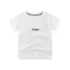 T-Shirts 2024 Sommer Neues Jungenbrief Druck T-Shirts Kinder kurzärmelig O-Neck Cotton Top T-Shirt Childrens Clothing 2-10 Jahre Airdropl2405
