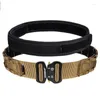 Suporte da cintura Ronin Belt Ronin Belt Tactical Double Metal Snake Buckle Liberação rápida cinturões