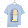 Men'S T-Shirts Mens Designers T Shirt Man Womens Tshirts With Letters Print Short Sleeves Summer Shirts Men Loose Casablanc Tees Asian Dh4Xq