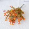 Декоративные цветы низкодоходные искусственные растения изящные моделируемая коллекция растений Реалистичная длительная для домашнего сада