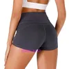 Lul Designer Comfortable Women's Sports Cycling Pants Shortshigh Waist Hip Lifting and Belly Yoga Shorts Running Super