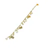 Bracelet de créateur Boucle d'oreille pour femmes bijoux de luxe Perle Hoops Gold Bangle F Bag Bracelets Pendant