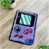 Tappeti Lakea Dispositivo di gioco portatile Tufted Rug Gameroom Funny Childhood Memories che affolla il pavimento del tappeto anti-slip portore estetico dnuf