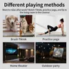 Projectors Salange P35 Android 10 projector WIFI portable mini video beam smart TV 1280 * 720dpi for gaming movies home theaters 1080P 4K video J240509