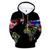 Hoodies masculins 3D Pulls de chasque / femme Hooides Hooides Casual Automn Streetwear Top