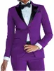 Tweede stuk broek voor dames mode 2 stuks kantoor bruiloft smoking tuxedos feest formeel zakelijke pak set vrouwen werkpakken (blazer broek)