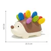 Montessori Baby Hedgehog Juguetes Concentración de la concentración Toyes de educación Fine Sensorial Toy para niños Regalos de cumpleaños 240509