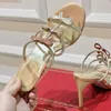 Collezioni di moda High Heel Women Sandals 2024 Sestate Sandals sexy Scarpe estate Donna Sandalias Ladies Scheroni Pompe Plus 35-40