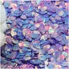 Geschenkverpackung Neues 15G/Bag Meerjungfrau Party Sparkle Shell Confetti für Kinder Mädchen Themen Geburtstagstisch Dekoration Supplies DIY Crafts Drop del dhe4m