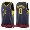 Tyrese Haliburton Indianas Paceres Basketball Jersey Cucile Pascal Siakam Jersey Reggie 31 Miller Bennetict Mathurin City Youth Kids Sports Sports Sports Z 5.10