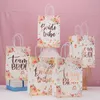 3pcs enveloppant 5pcs / pack Sacs-cadeaux de mariage pour les invités Bride To Be Gift Sac merci pour la décoration d'anniversaire Supplies Baby Shower